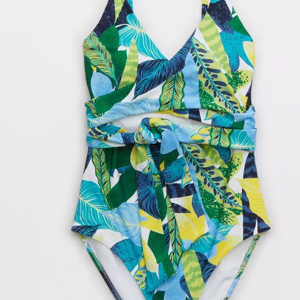 Aerie wrap one piece suit. Size small brand new with tags.